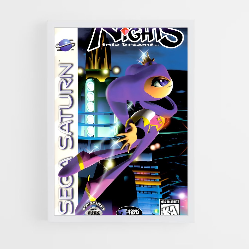 Poster Night Dreams – affiche Consoles (vue 3)